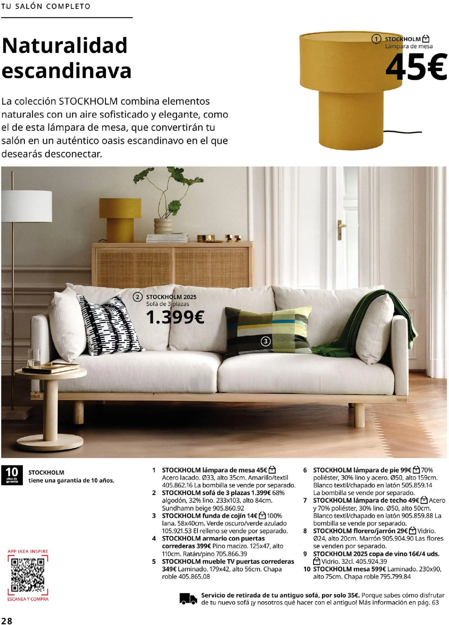 IKEA - Salones │ válido desde el 04/02/2026 | Página: 28 | Productos: Vino, Cojín, Mesa, Armario