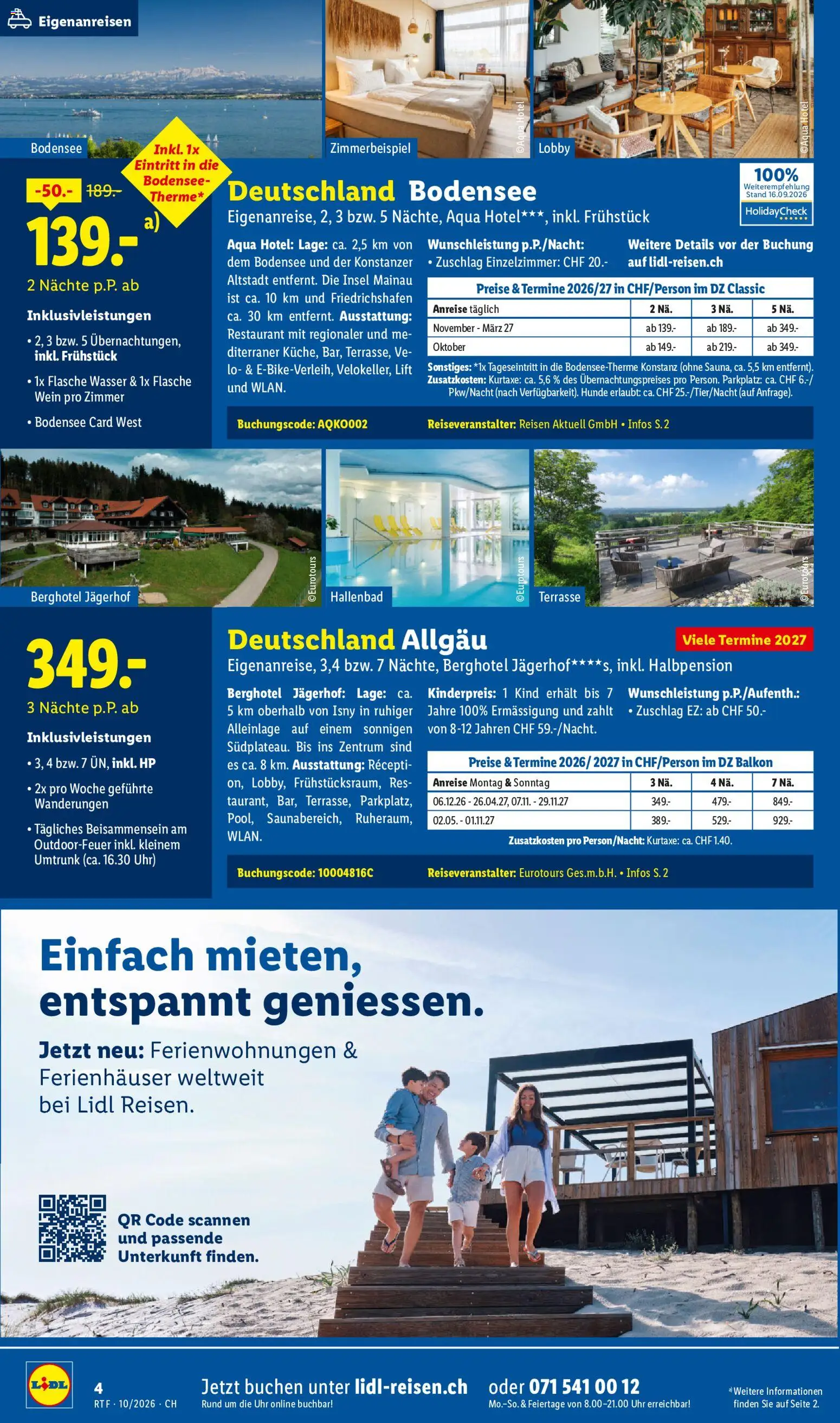 Lidl aktionen Oktober/November Reise-Highlights – gültig ab 14.10.2026 | Seite: 4