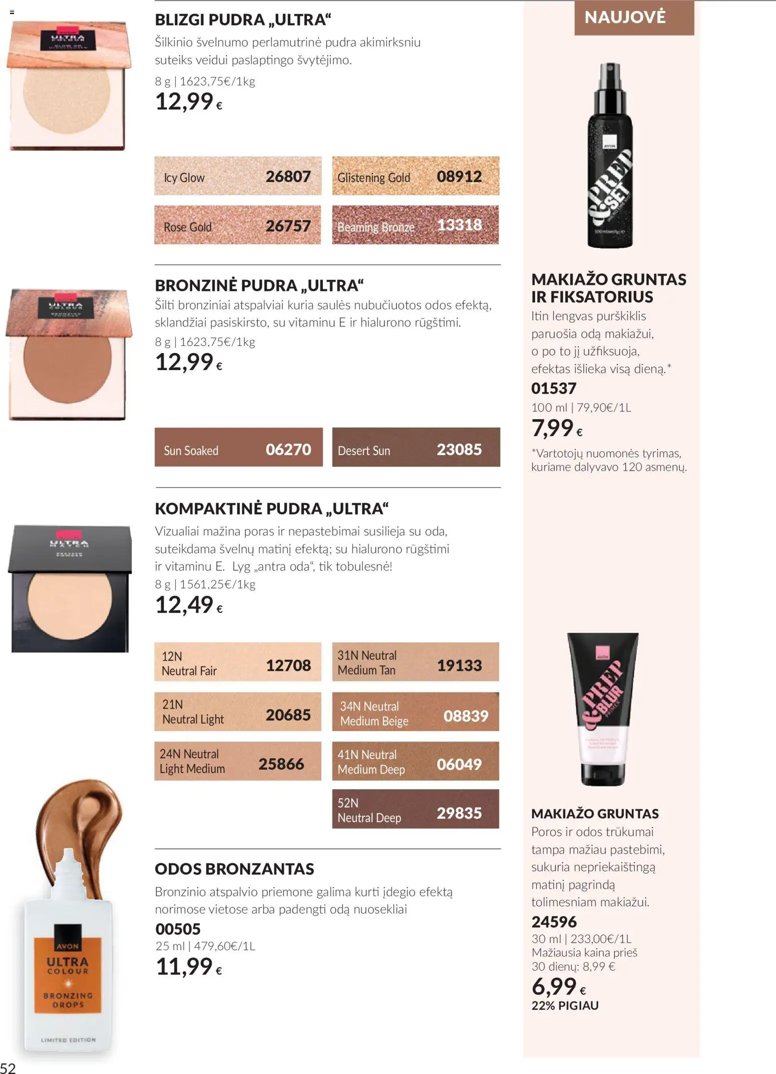 AVON akcijos nuo 2026.09.30 | Puslapis: 52