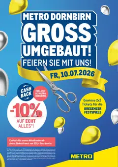 Metro angebote Dornbirn Groß Umgebaut ab 10.07.2026 gültig