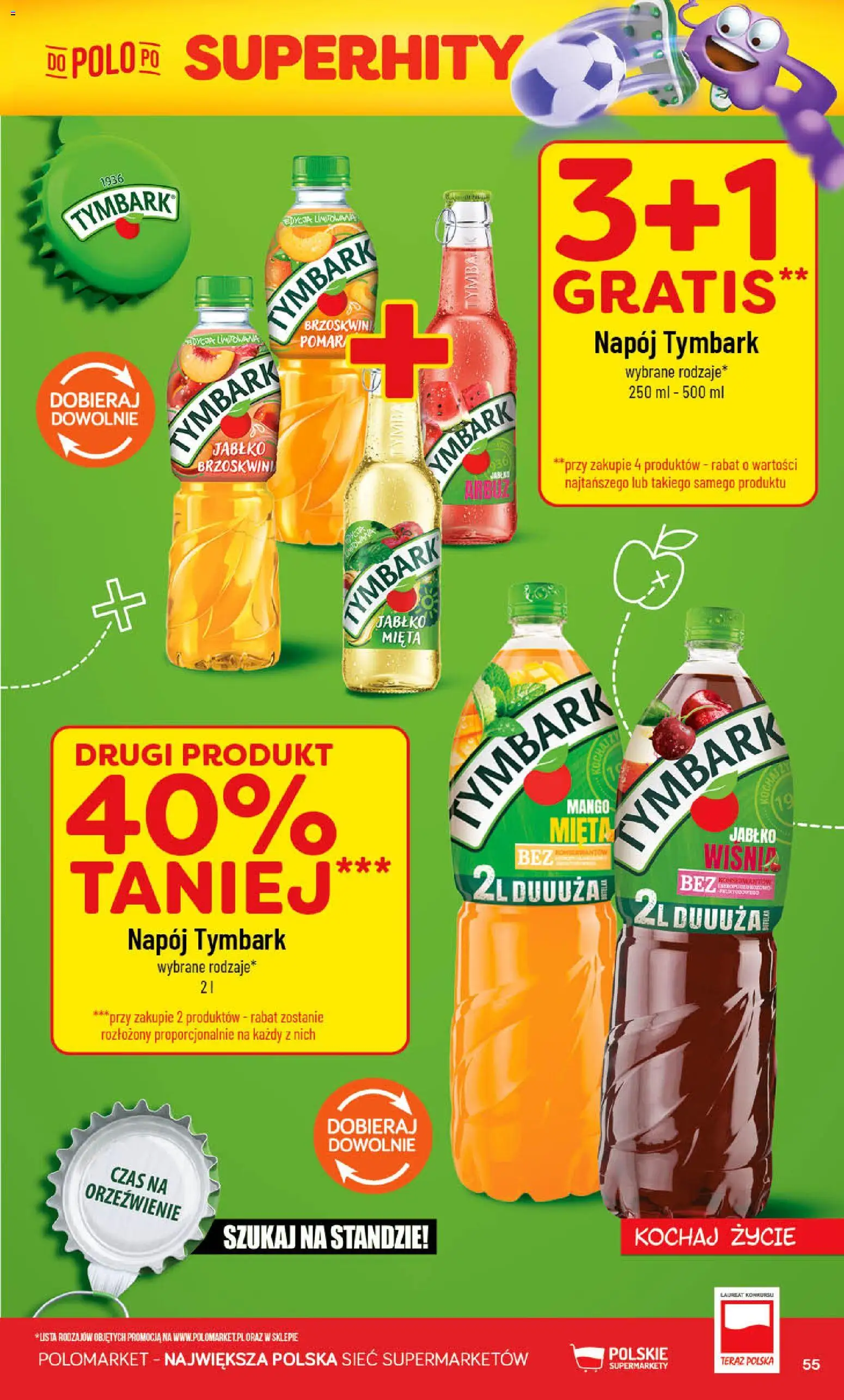 POLOmarket gazetka od 08.07.2026 | Strona: 55 | Produkty: Mango, Arbuz, Mięta, Wiśnie