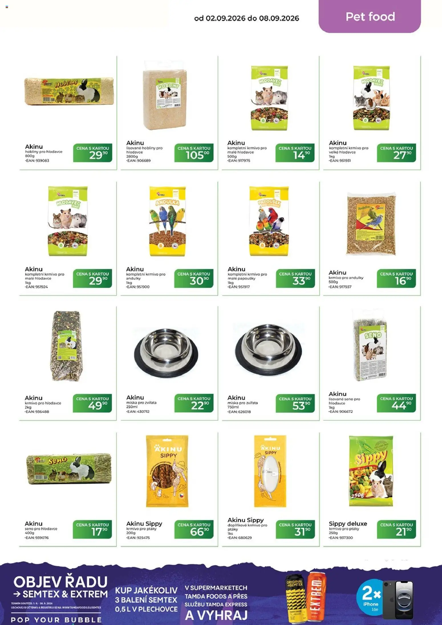 Tamda Foods leták od 02.09.2026 | Strana: 49 | Produkty: Iphone, Deluxe, Miska, Semtex