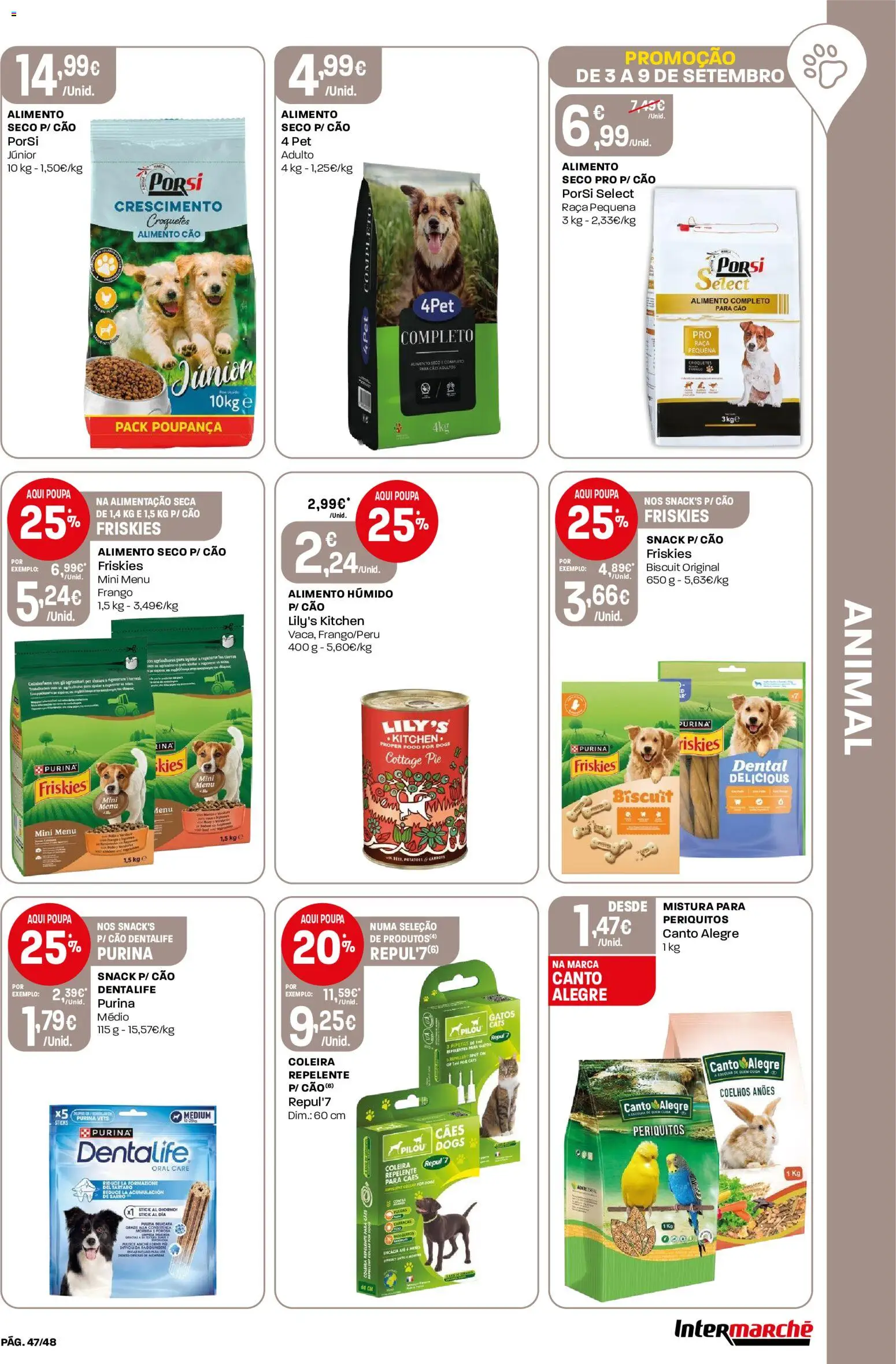 Intermarché folheto │ válido de 03/09/2026 | Página: 47