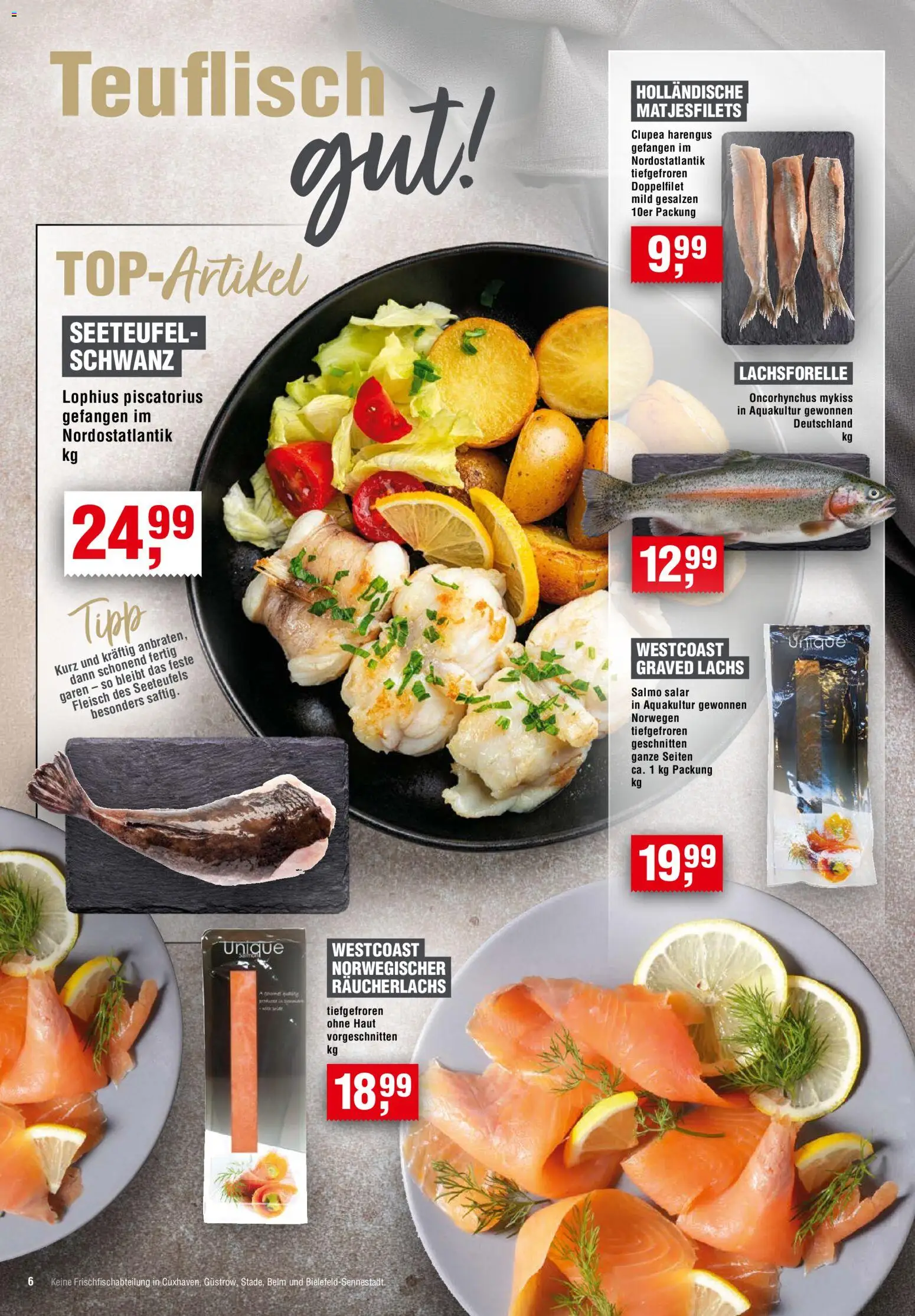 Handelshof Prospekt – gültig ab 29.10.2026 | Seite: 6 | Produkte: Lachs, Räucherlachs, Fleisch