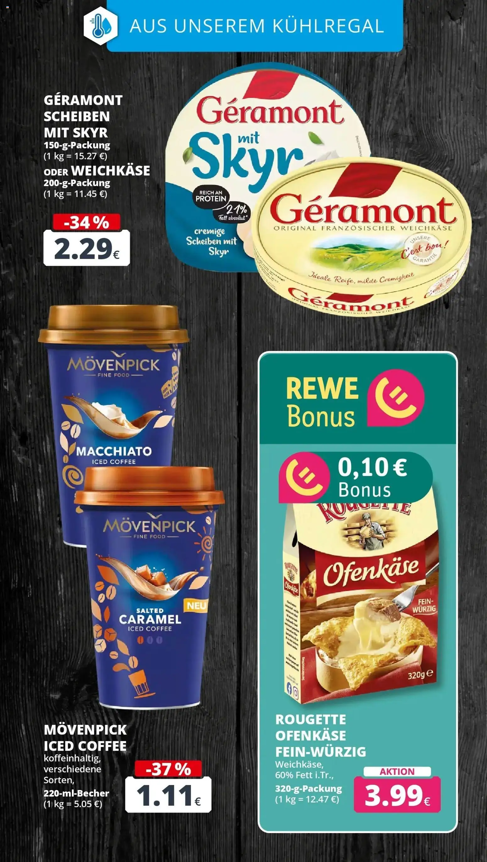Rewe Prospekt Bergheim – gültig ab 06.07.2026 | Seite: 17 | Produkte: Geramont, Skyr