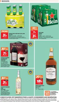 Netto - Prévisualisation de Netto catalogue valide à partir de 25/08/2026 | Page: 21 | Produits: Cabernet Sauvignon, Boisson, Vin, Bière sans alcool