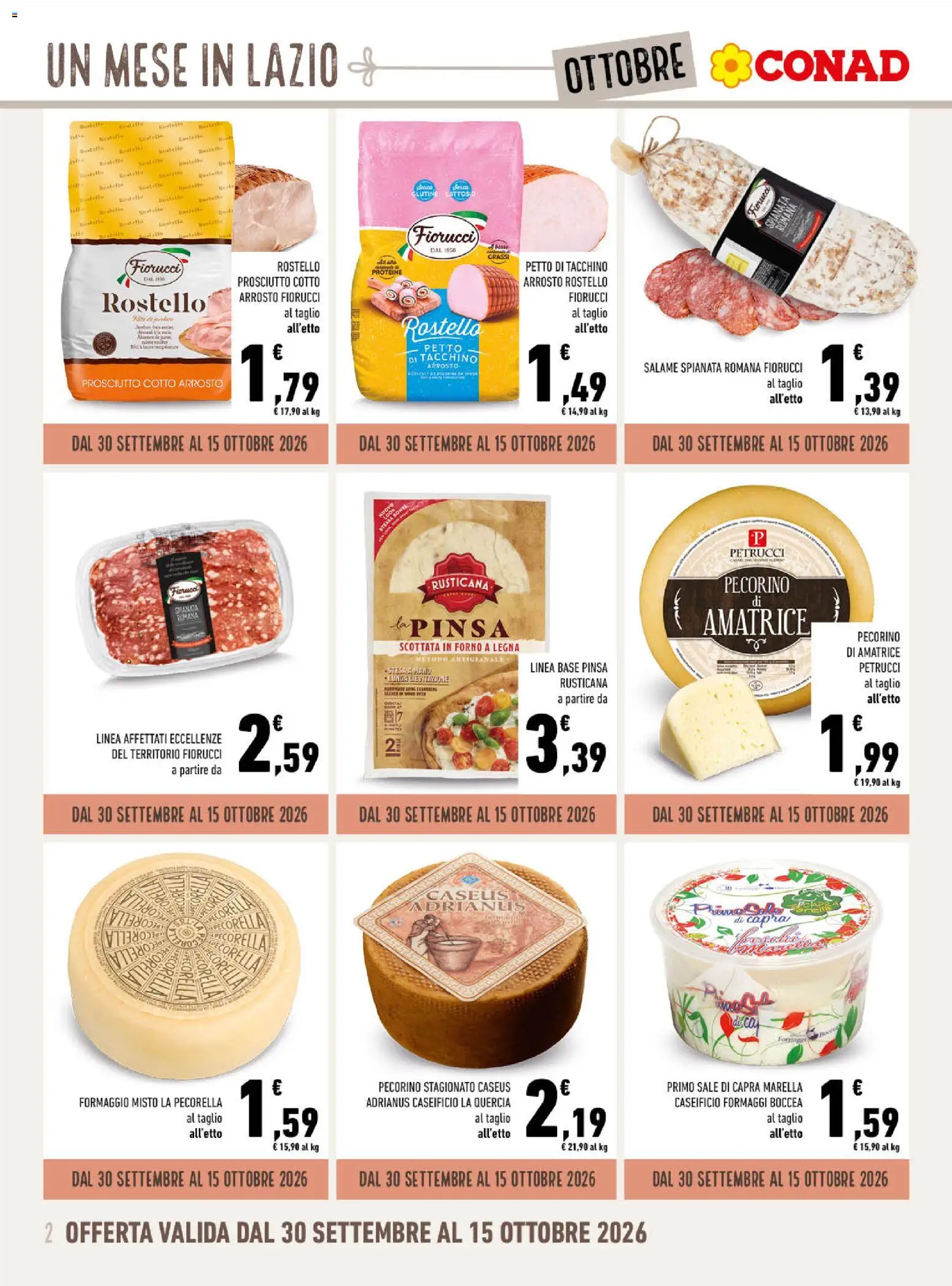 Volantino Conad del 30/09/2026 | Pagina: 2