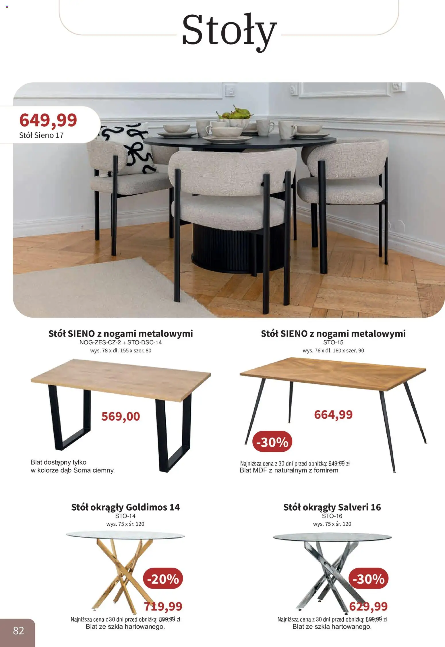 Bodzio Katalog od 01.10.2026 | Strona: 82 | Produkty: Stół
