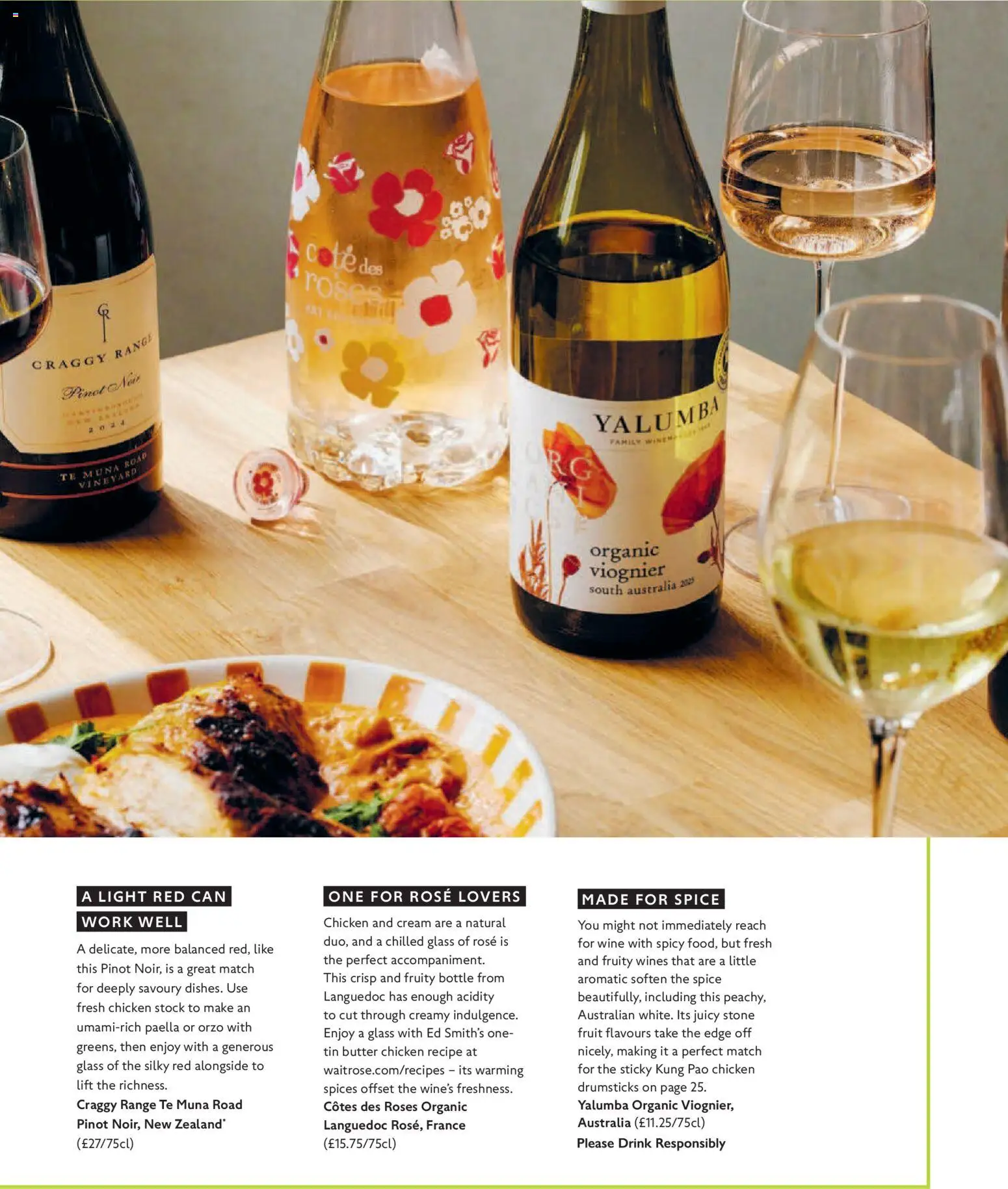 {H1} | Page: 33 | Products: Chicken, Spices, Wine, Cream