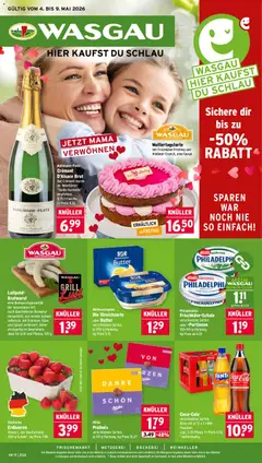 Wasgau Prospekt 	 ab 04.05.2026 gültig