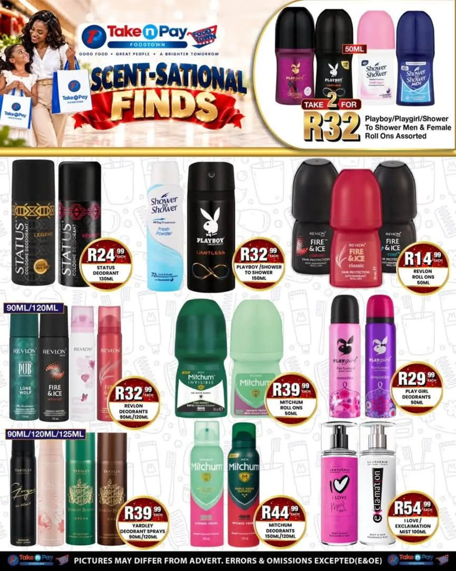 New Take n Pay catalogue – valid from 19/10/2026 | Page: 24 | Products: Shower, Powder, Deodorant