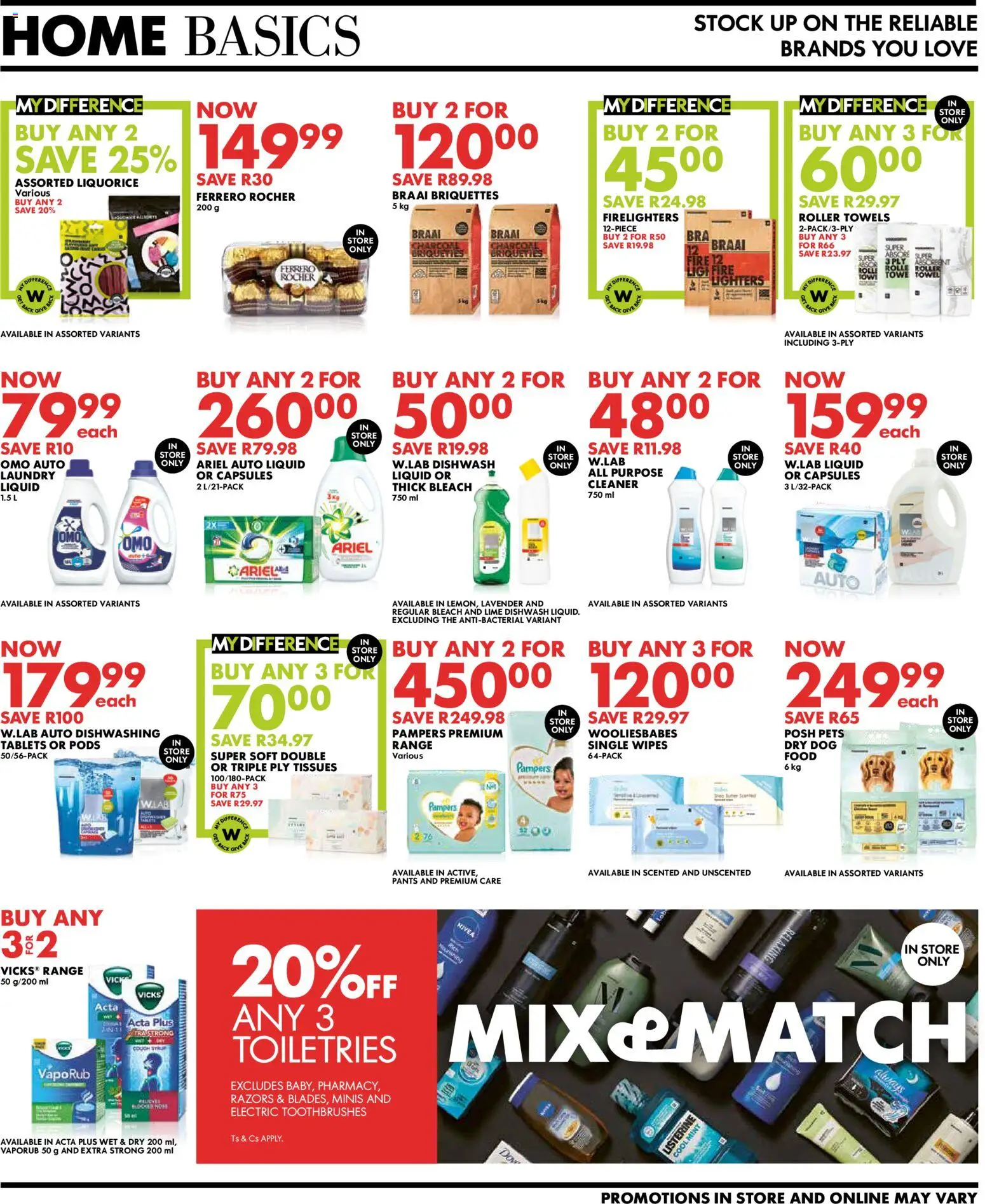 New Woolworths catalogue – valid from 08.06.2026 | Page: 7 | Products: Towel, Bleach, Stock, Lime