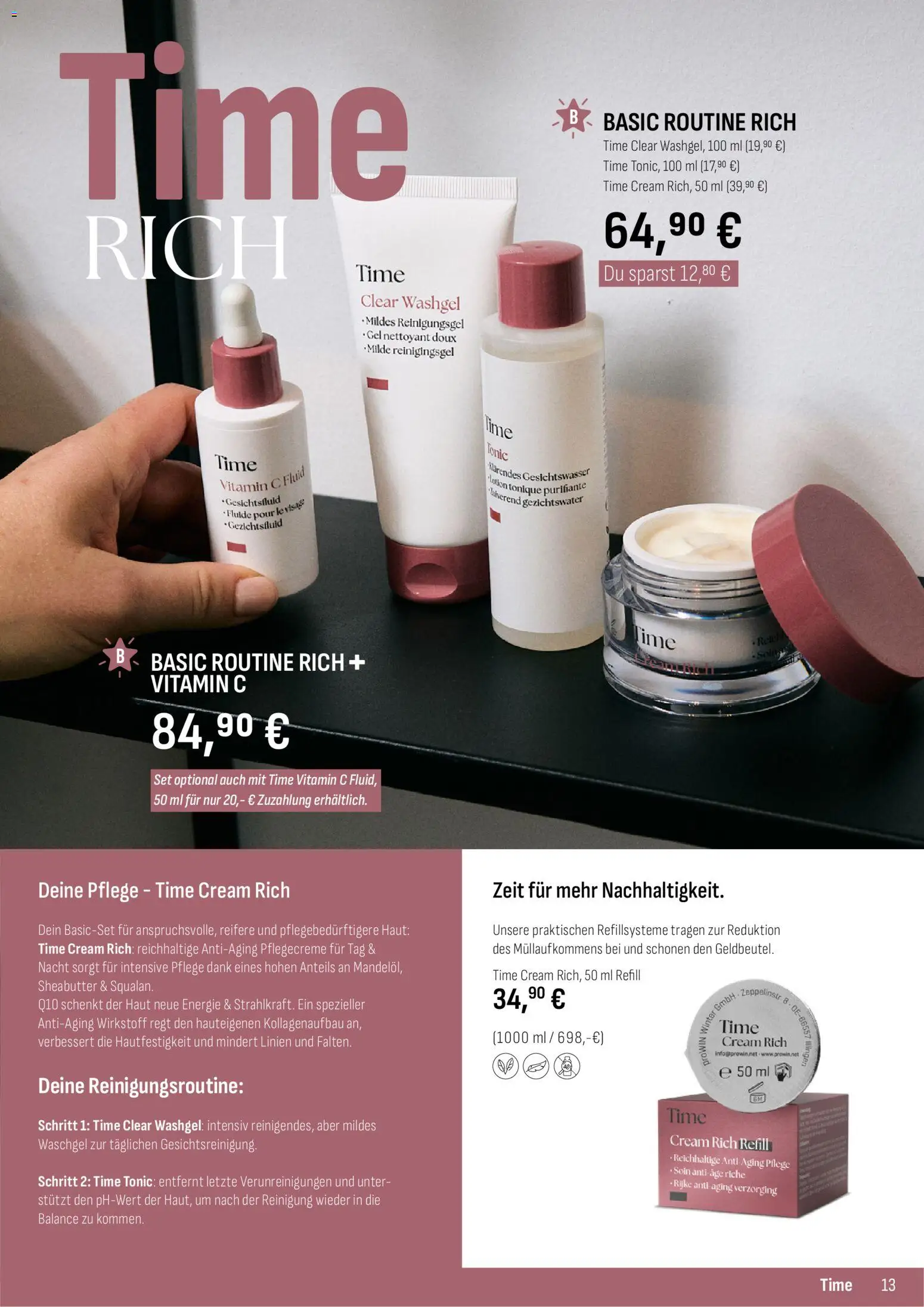 Katalog ProWin New Wellness April / September 2026 – gültig ab 01.04.2026 | Seite: 13