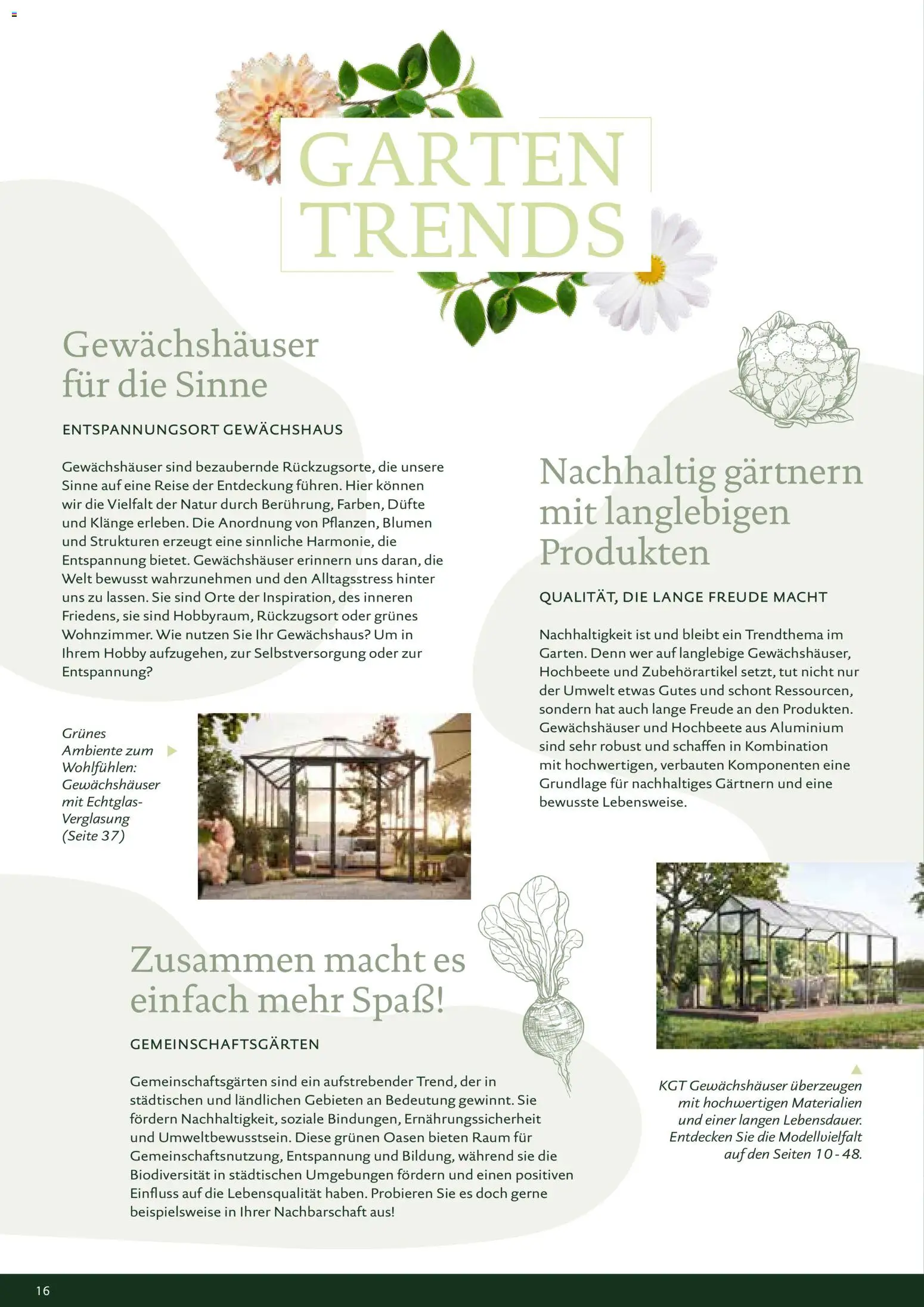 Dehner KGT – Kreative Gartentechnik – gültig ab 01.01.2026 | Seite: 16 | Produkte: Blumen