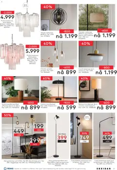 Forhåndsvisning av Skeidar kundeavis gyldig fra 18.05.2026 | Side: 29 | Produkter: Vegglampe, Taklampe, Ledning, Jeux