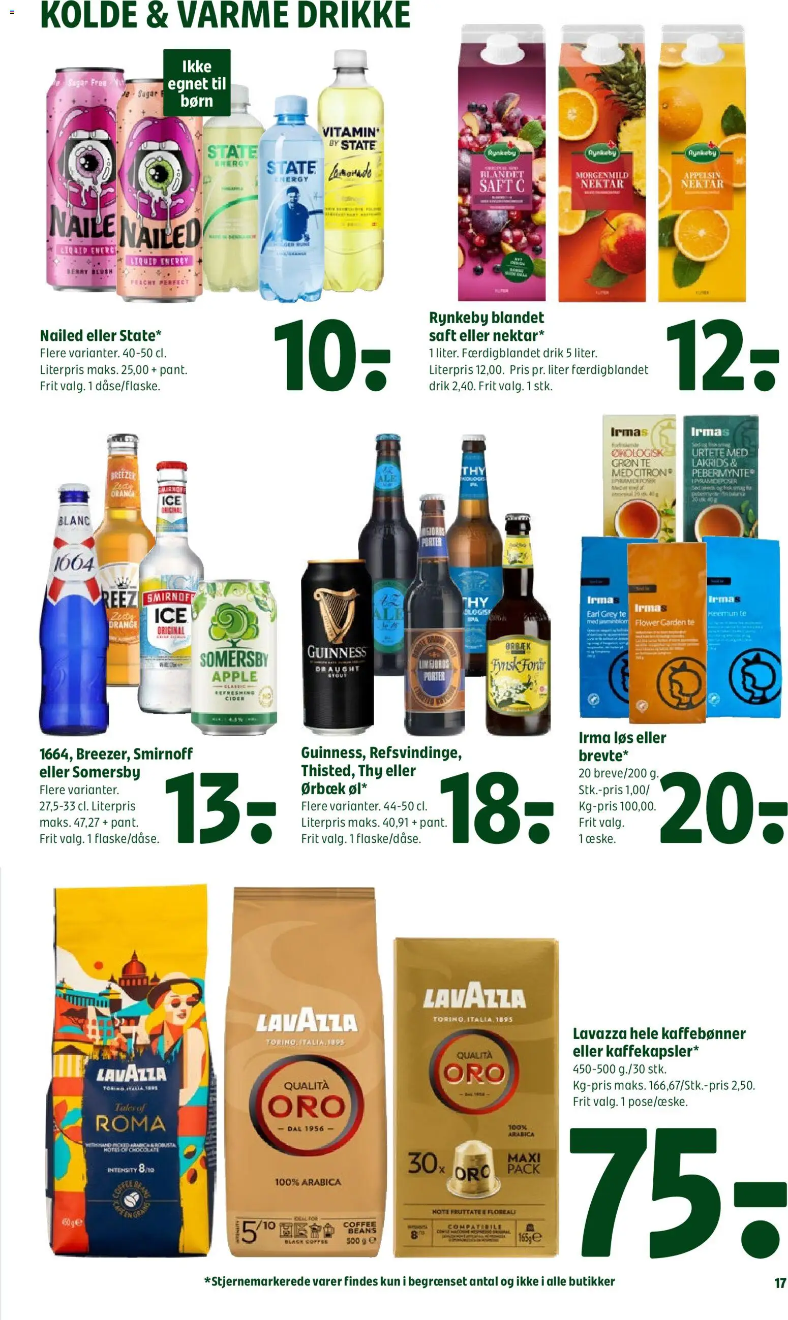 Coop 365 tilbudsavis – gyldig fra 06/08/2026 | Side: 22 | Produkter: Te, Cider, Lakrids