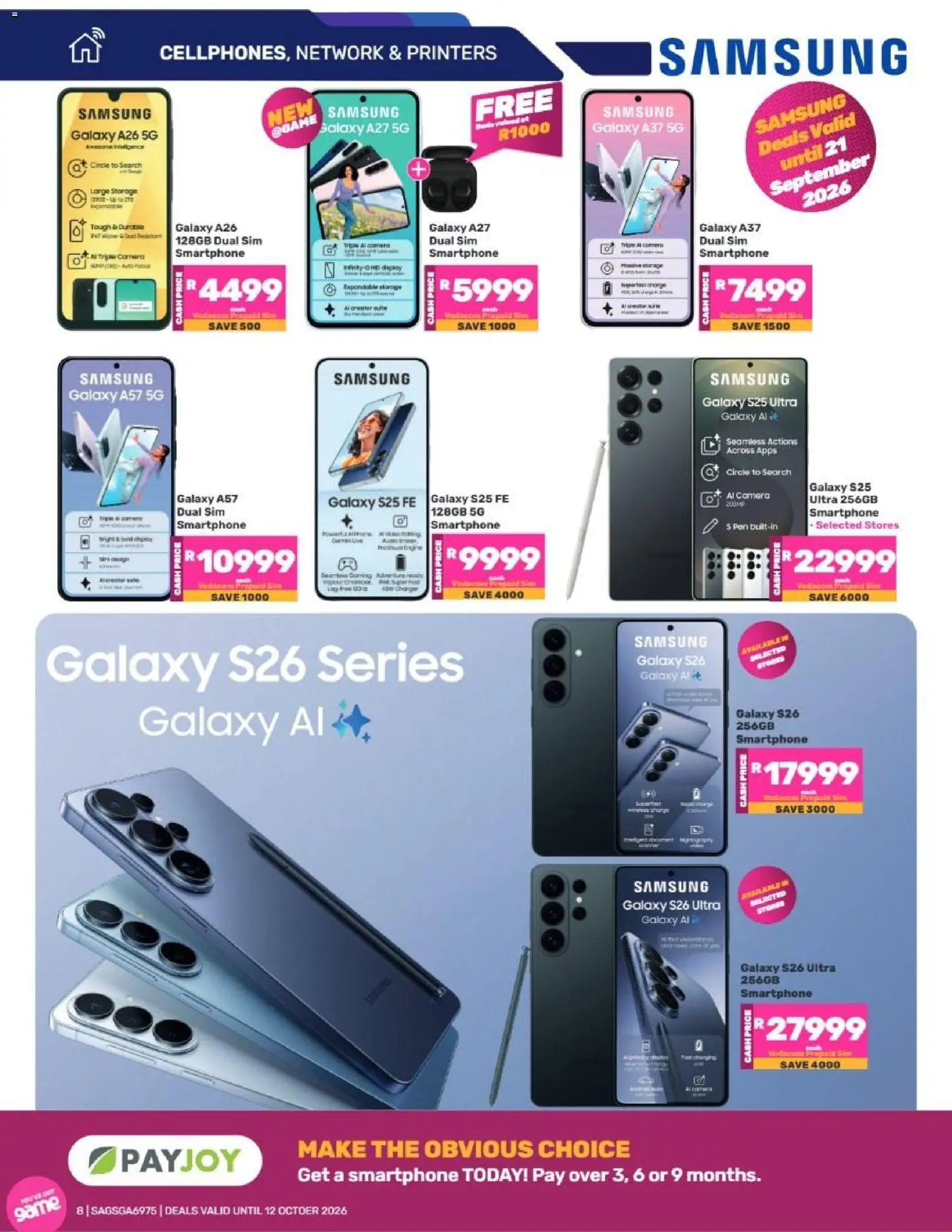 New Game catalogue – valid from 08/09/2026 | Page: 8