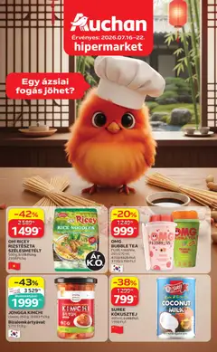 Auchan Ázsiai ajánlataink - amely érvényes a következő dátumtól: 2026.07.16.