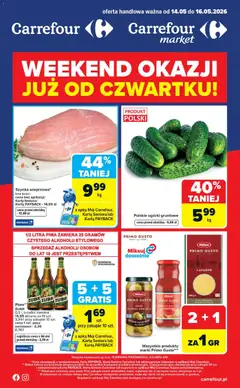 Pogląd oferty "Carrefour gazetka - Weekend okazji" - ważna od 14.05.2026