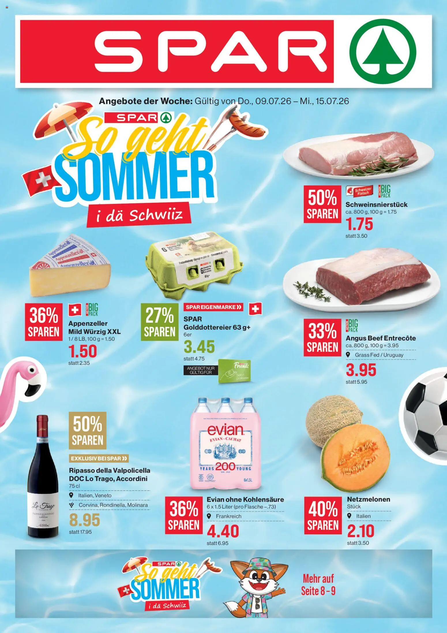 SPAR aktionen – gültig ab 09.07.2026 | Seite: 1