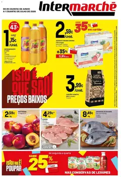 Pré-visualização Intermarché - Isto é que são preços BAIXOS! válido de 25/06/2026