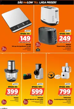 Power erbjudanden - Förhandsvisning av reklamblad från butik Power aktuell från 28/09/2026 | Sida: 58 | Produkter: Brödrost, Såg, Köksvåg, Matberedare