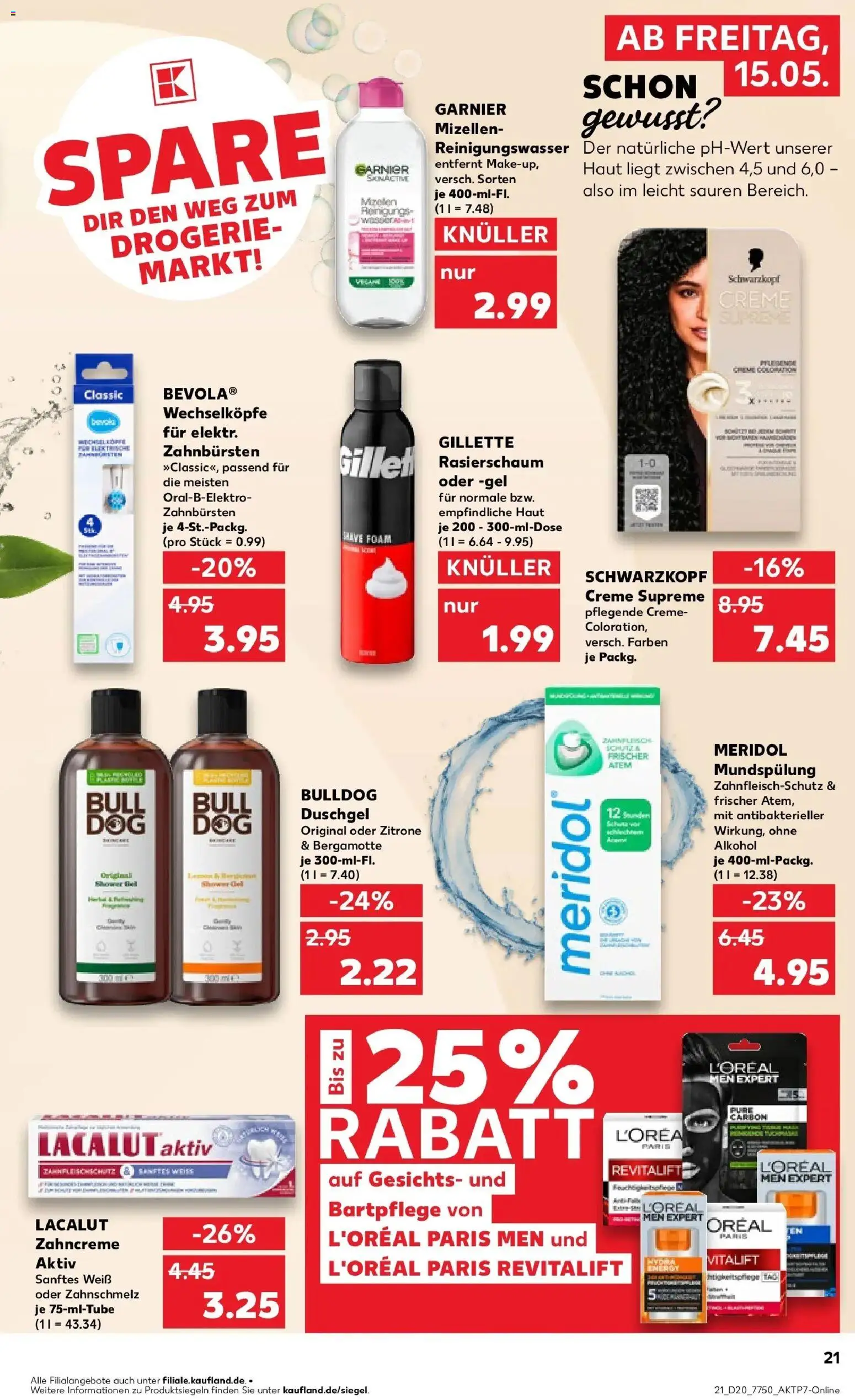 Kaufland Prospekt Sinzig	 – gültig ab 10.05.2026 | Seite: 28 | Produkte: Creme, Duschgel, Zitrone, Bartpflege