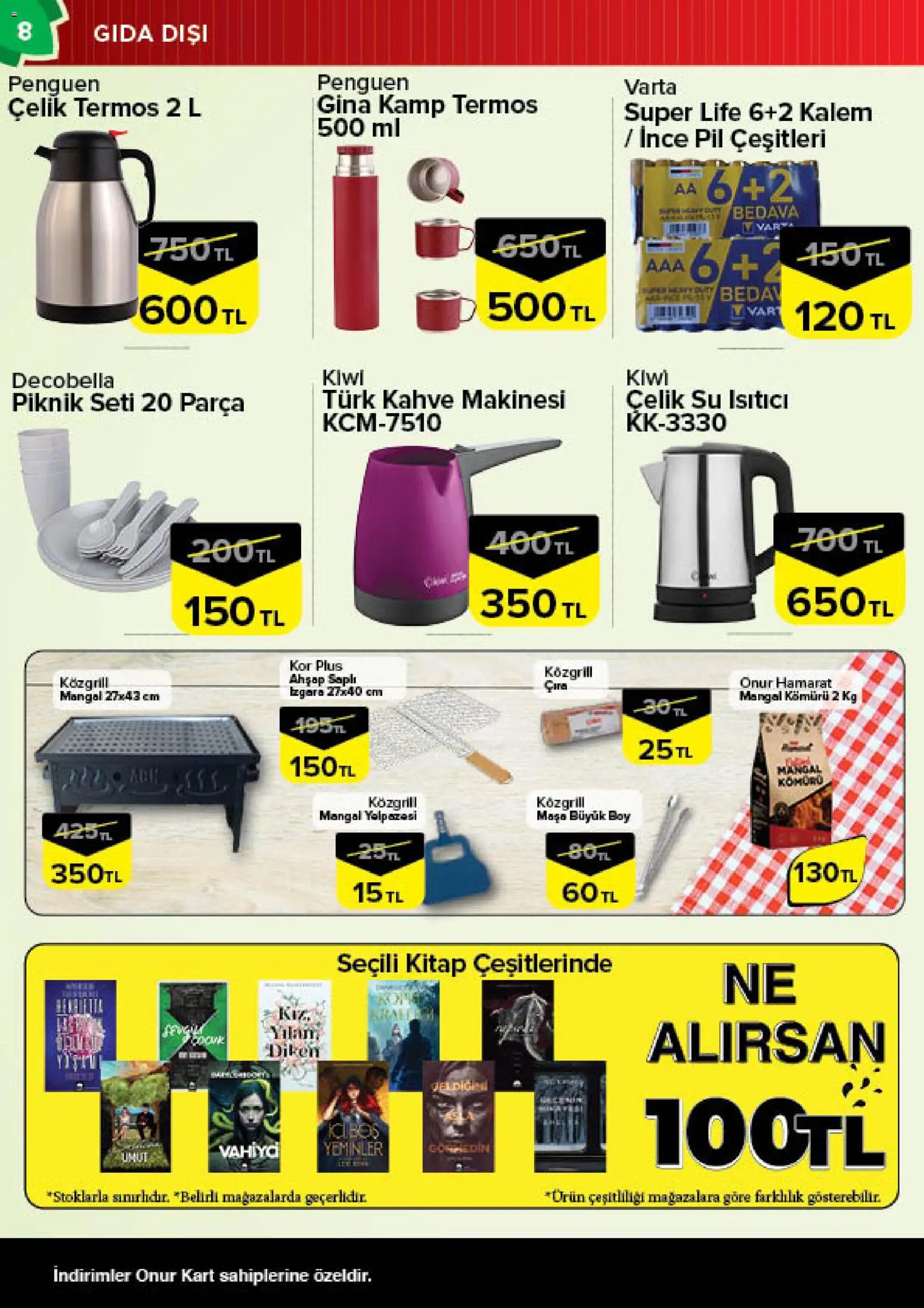 Onur Market Katalog - Bursa - 02.06.2026 tarihinden itibaren geçerlidir | Sayfa: 8