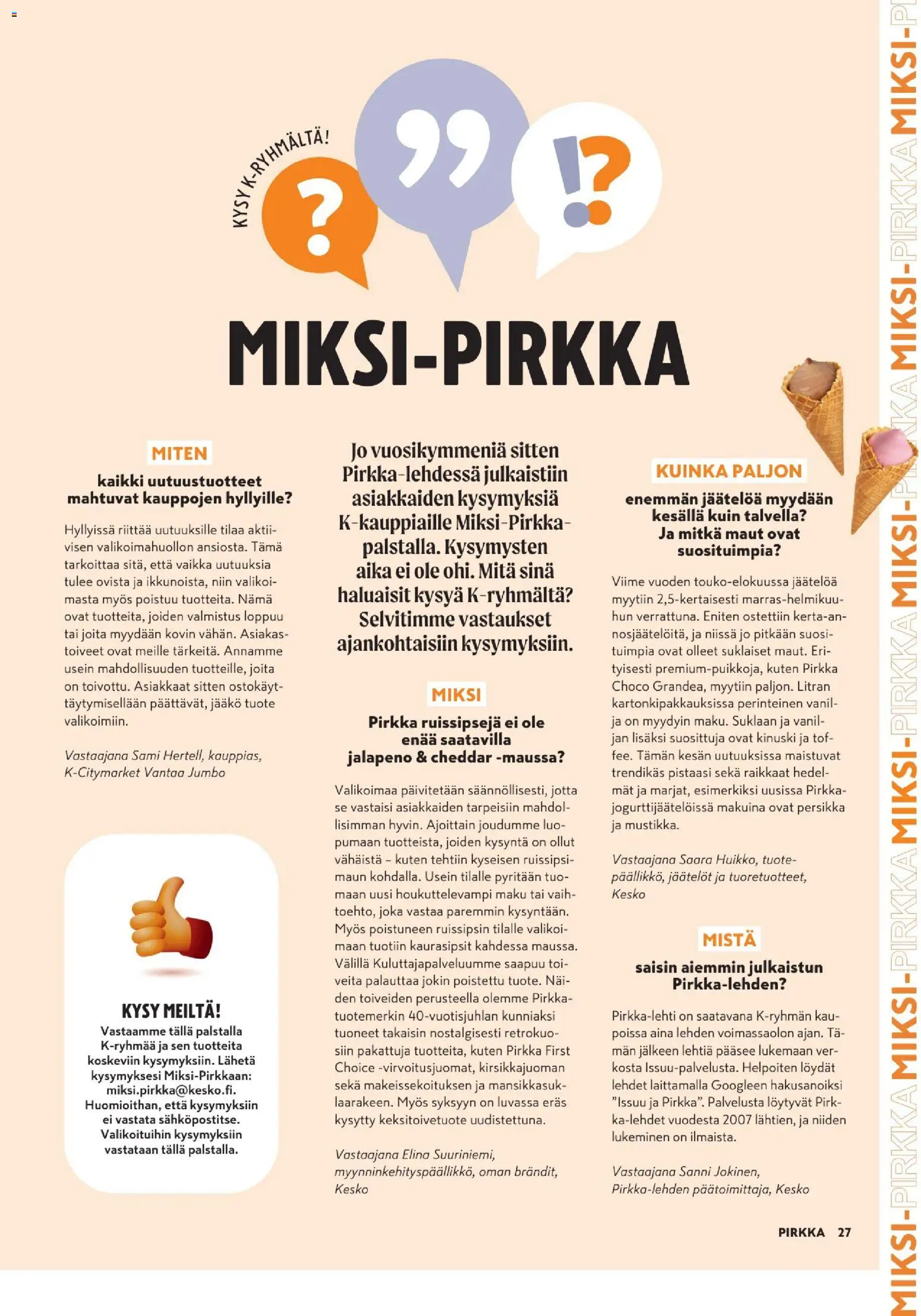 K-Supermarket tarjoukset - Pirkka – voimassa 10.06.2026 alkaen | Sivu: 27 | Tuotteet: Cheddar, Persikka