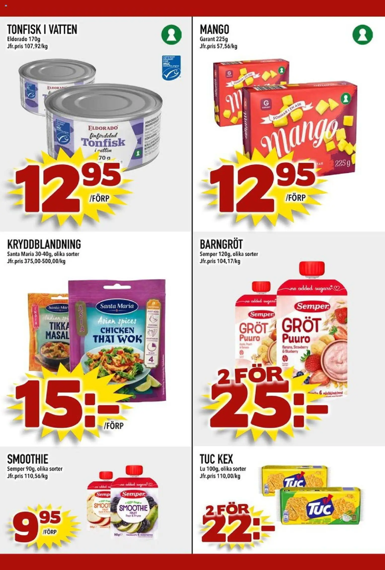 Din Mat reklamblad aktuell från 03/08/2026 | Sida: 6
