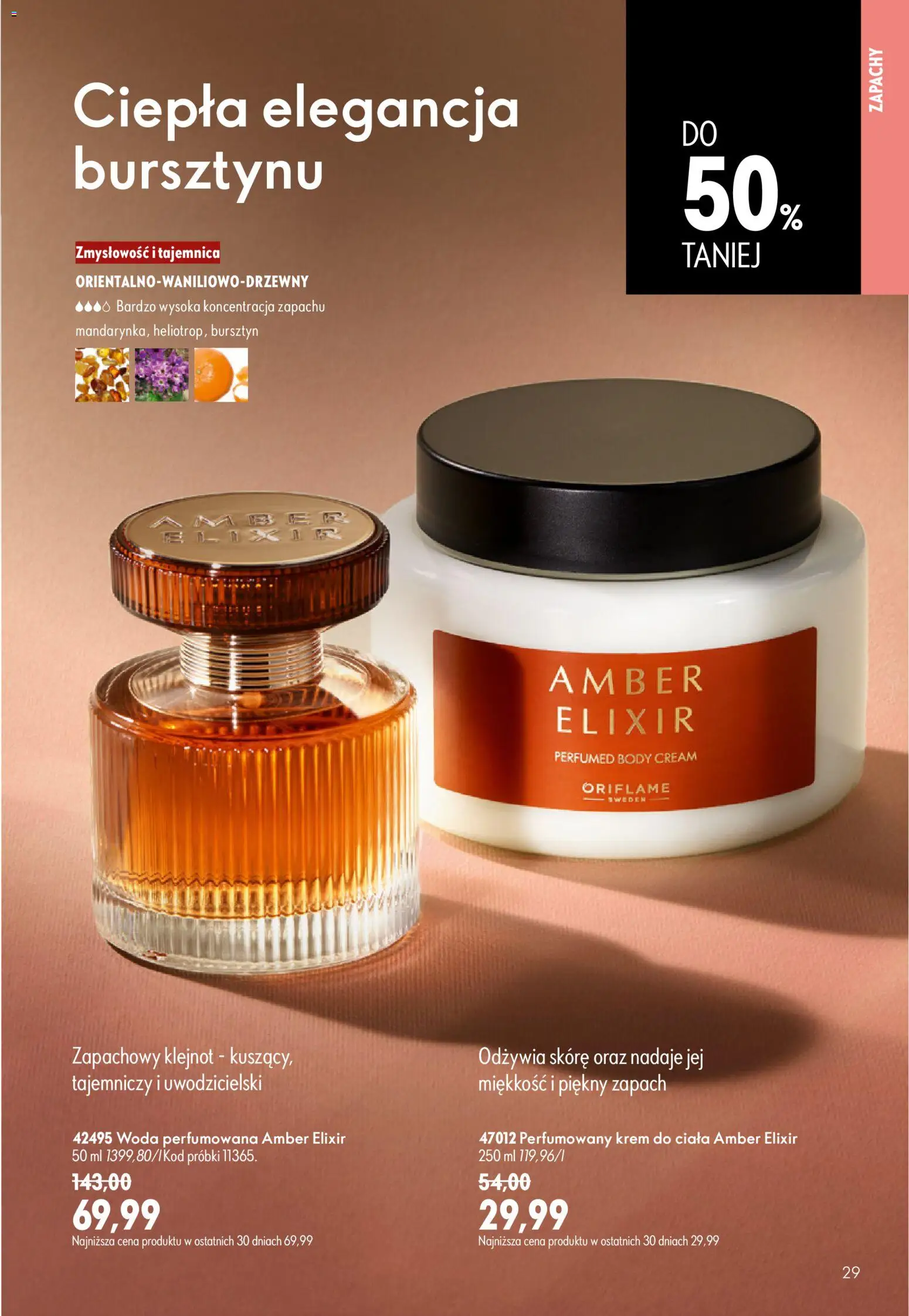 Oriflame Katalog 9 2026 od 17.06.2026 | Strona: 29 | Produkty: Zapach, Krem do ciała, Krem, Woda
