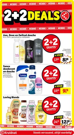 Kruidvat folder week 20 - Voorbeeld van een folder van Kruidvat, geldig van 12.05.2026 | Pagina: 15 | Producten: Deodorant, Antitranspirant, Gel, Conditioner