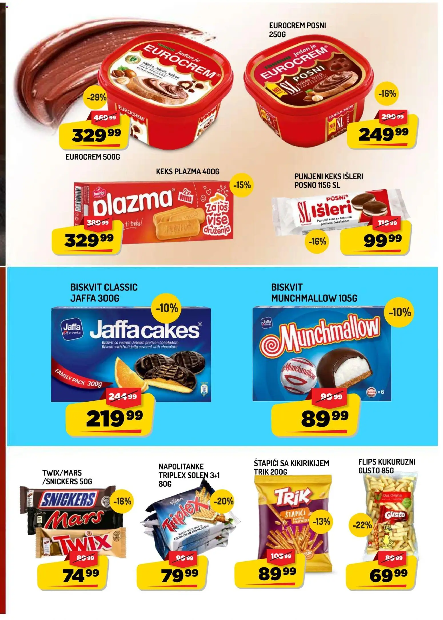 Aman katalog - važi od 14.08.2026 | Strana: 11 | Proizvode: Keks, Munchmallow, Kikiriki, Marshmallow