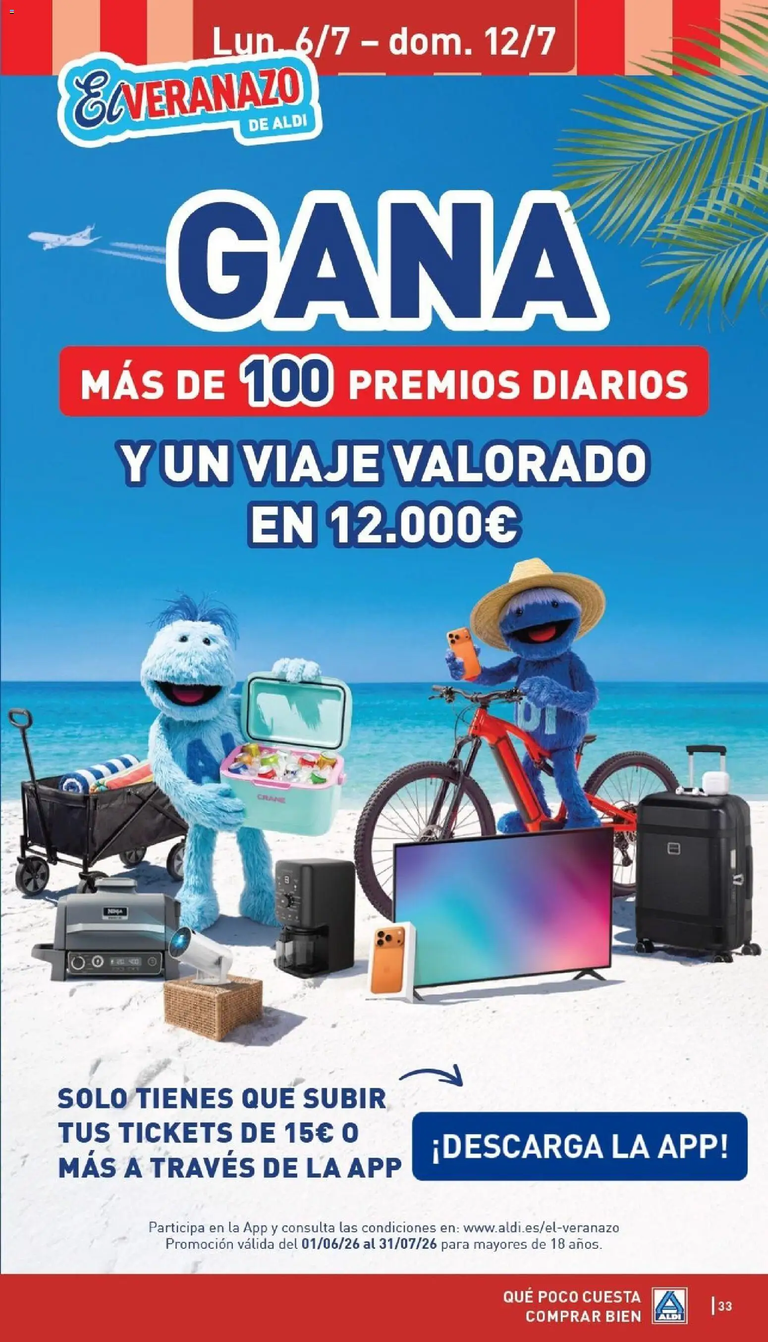 Aldi folleto Canarias │ válido desde el 06/07/2026 | Página: 33