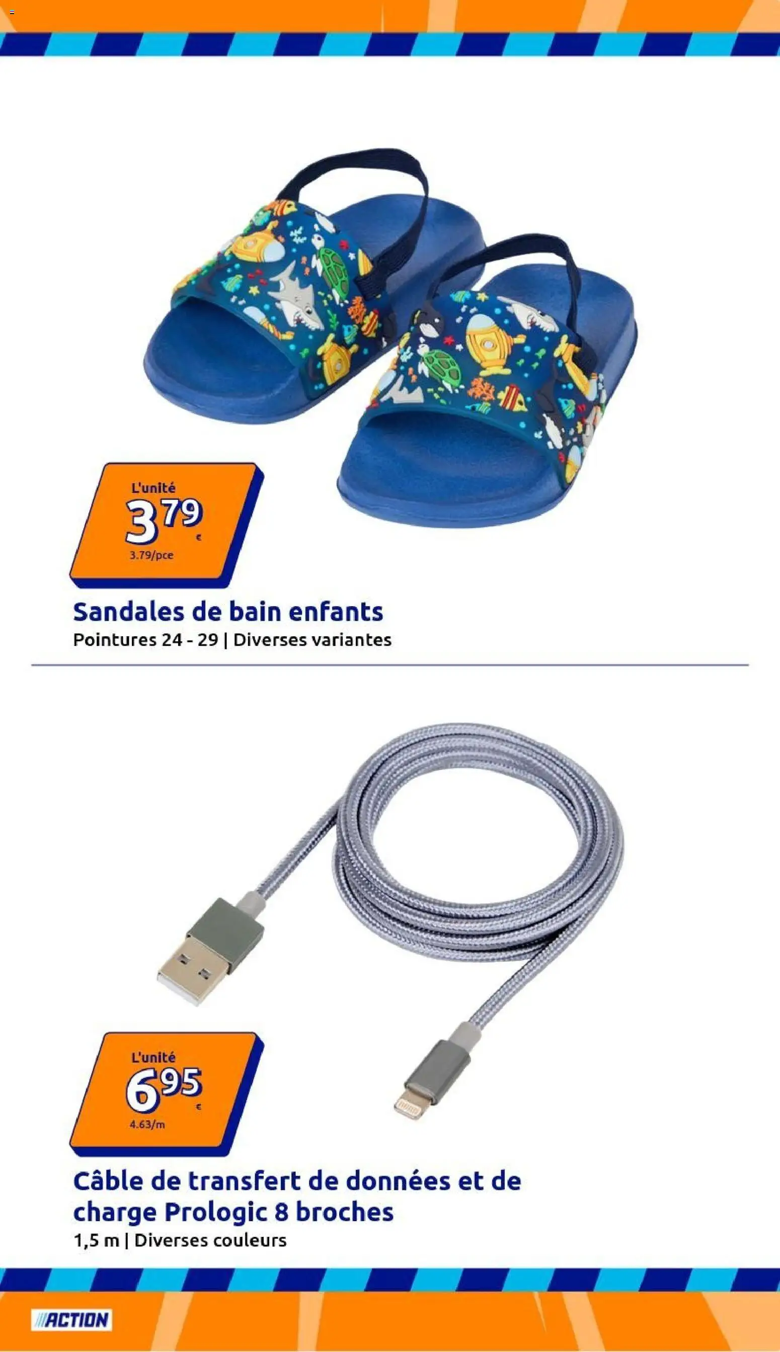 {H1} | Page: 27 | Produits: Câble, Sandales