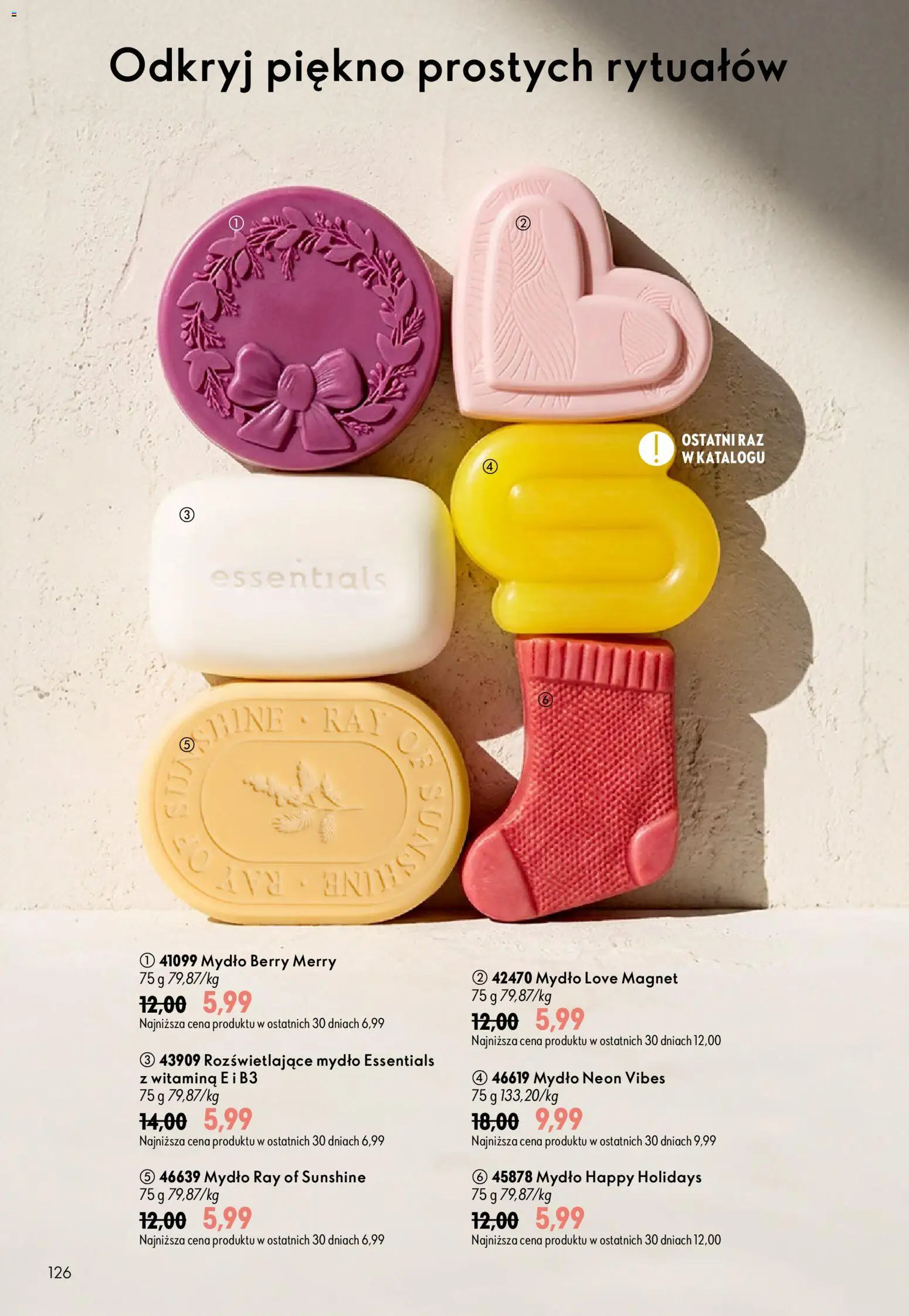 Oriflame Katalog 13 2026 od 09.09.2026 | Strona: 126 | Produkty: Mydło