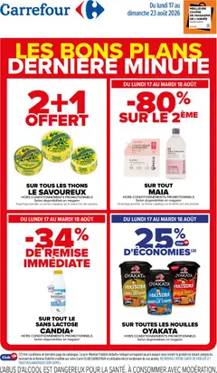 Carrefour - Prévisualisation de Carrefour Les bons plans de dernière minute valide à partir de 17/08/2026