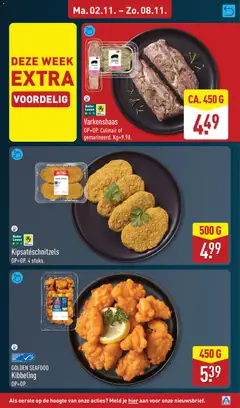 Kipschnitzels, OP=OP. 4 stuks. - Voorbeeld van een folder van Aldi, geldig van 02-11-2026 | Pagina: 9