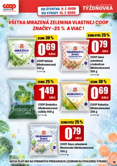 COOP Jednota leták platný od 09.07.2026 | Strana: 12