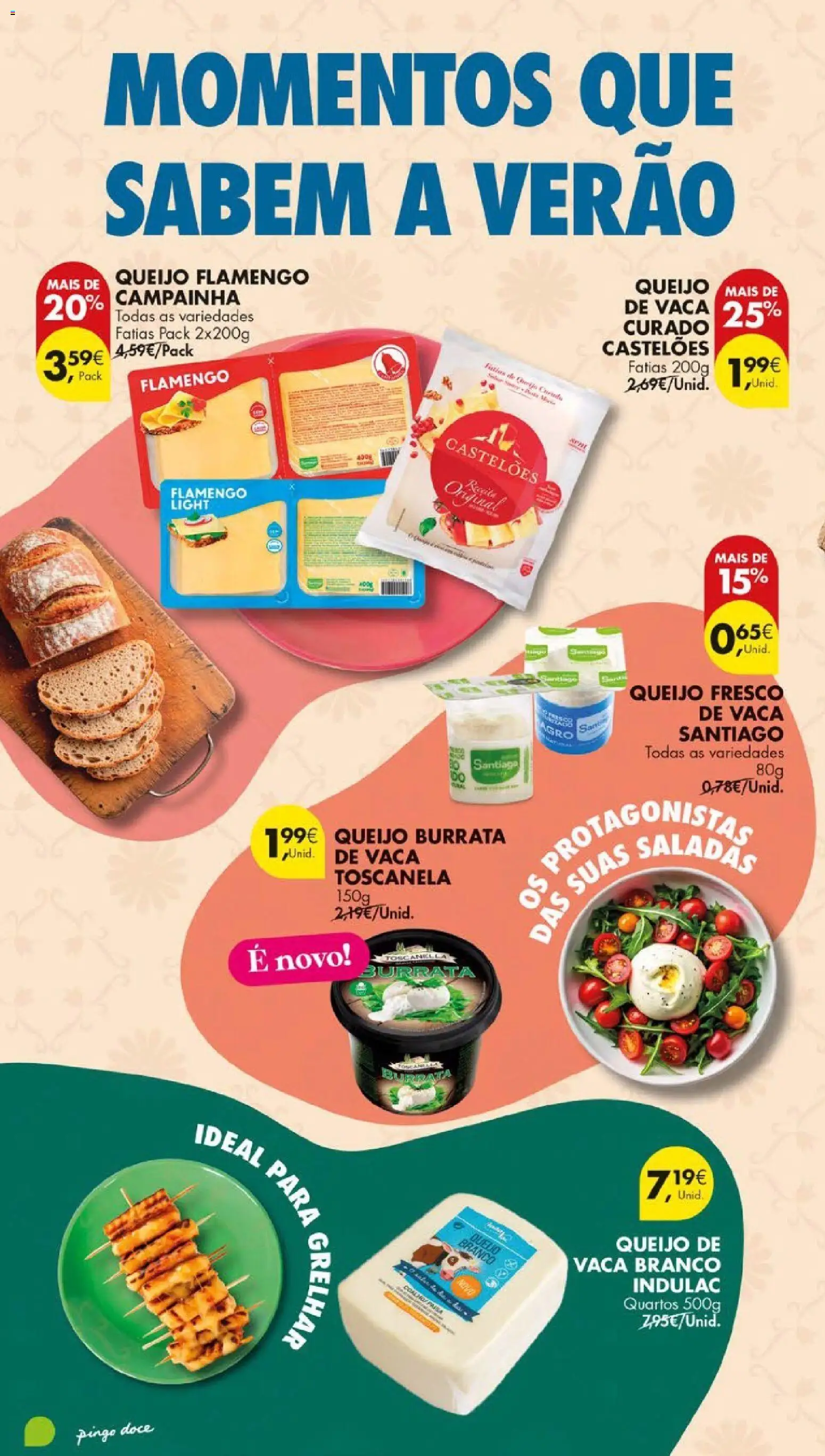 Pingo Doce folheto │ válido de 21/07/2026 | Página: 24 | Produtos: Campainha, Saladas, Queijo