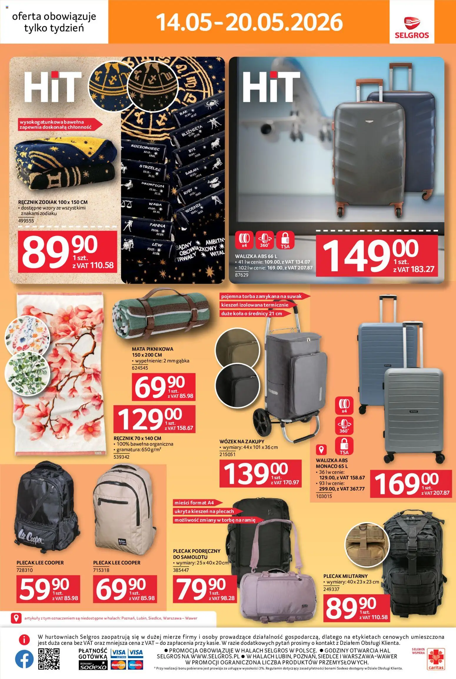 Selgros cash&carry gazetka - Jeszcze więcej super promocji od 14.05.2026 | Strona: 10