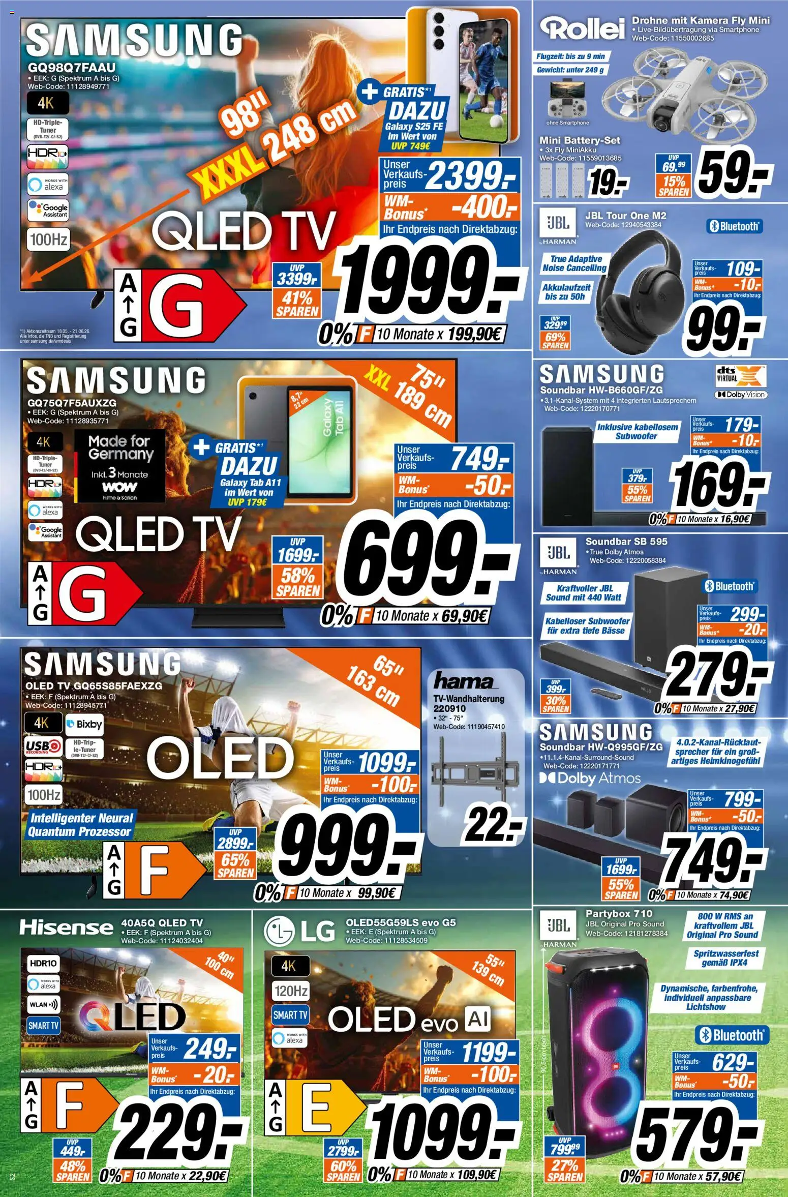 Expert Giessen – gültig ab 01.06.2026 | Seite: 2 | Produkte: Kamera, Smart TV, TV, Drohne