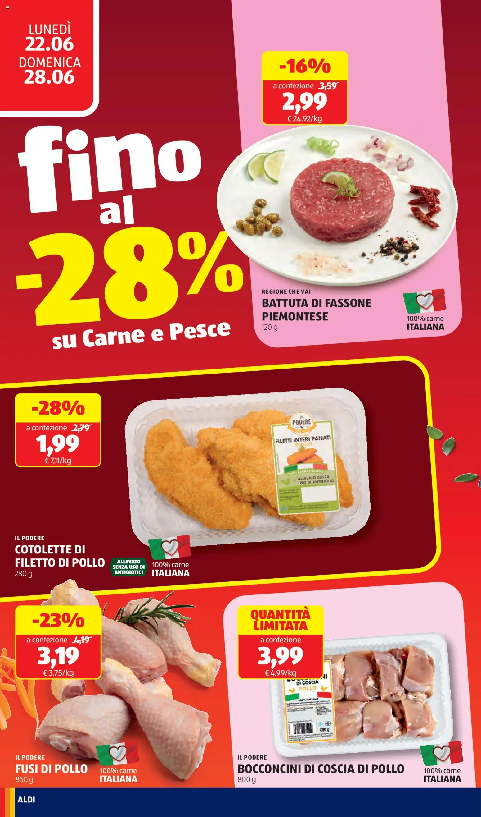 Volantino Aldi del 22.06.2026 | Pagina: 10