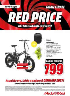 Anteprima del volantino Media World volantino valido a partire dal 09/07/2026 | Pagina: 21 | Prodotti: Smartphone, Disco, Speaker, Batteria