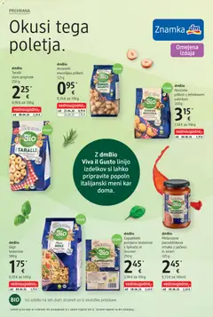 DM Drogerie Markt katalog akcije – veljaven od 03.08.2026 | Stran: 24 | Izdelki: Testenine, Piskoti, Omaka