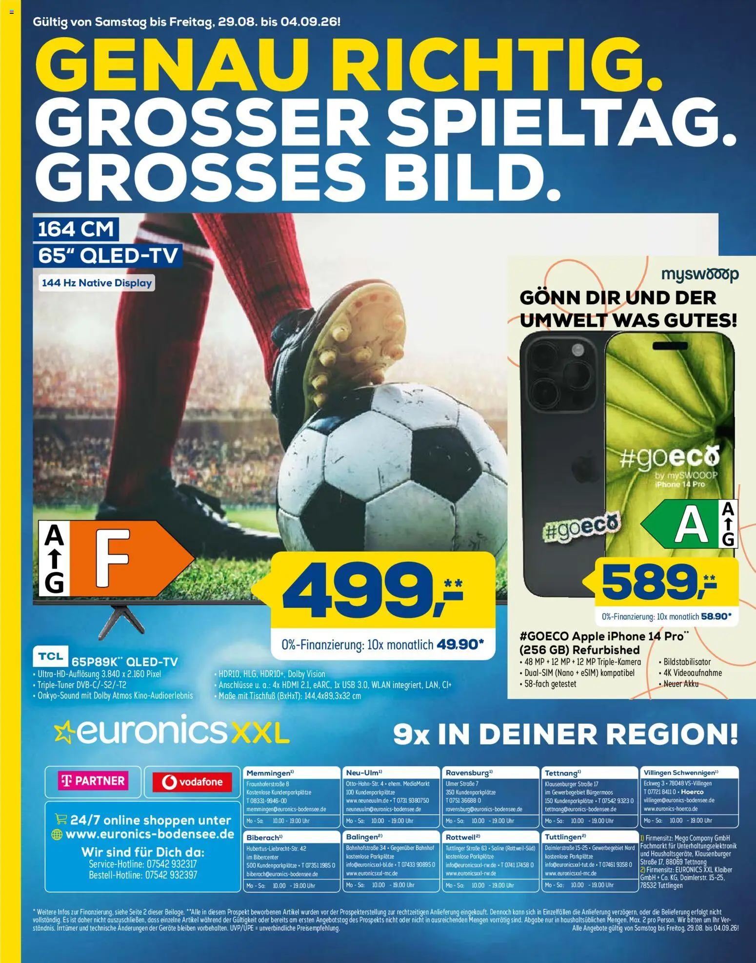 Euronics Prospekt – gültig ab 29.08.2026 | Seite: 12 | Produkte: USB, Iphone, Apple, Uhr
