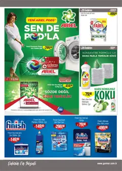 15 Ağustos 2026 tarihinden itibaren geçerli olan Gürmar kataloğu önizlemesi | Sayfa: 15 | Ürünler: Koku, Parlatıcı, Su, Tablet