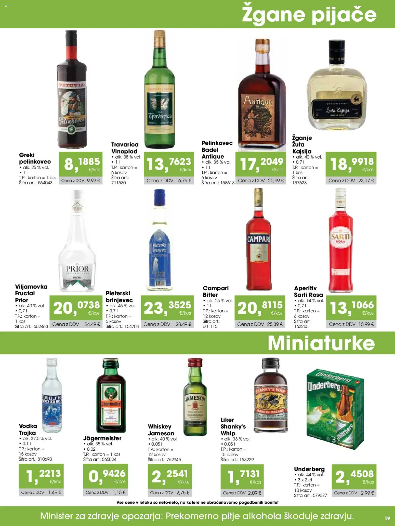 Novi Tuš katalog ponudbe – veljaven od 15.06.2026 | Stran: 19