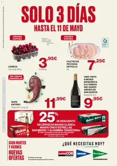 Vista previa Supercor Península y Baleares válido desde el 08.05.2026