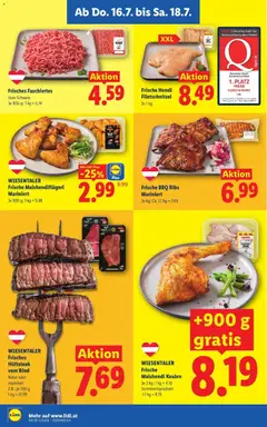 Lidl - Flugblatt ab 16.07.2026 gültig | Seite: 8 | Produkte: Wurst
